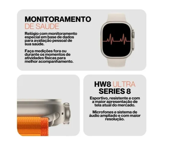 Smartwatch Serie 8 Ultra 2023